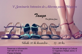 Seminarios de Adornos de Tango para Mujeres - La Cultural Tango Valencia